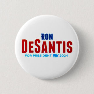 Ron DeSantis for President 2024 Button