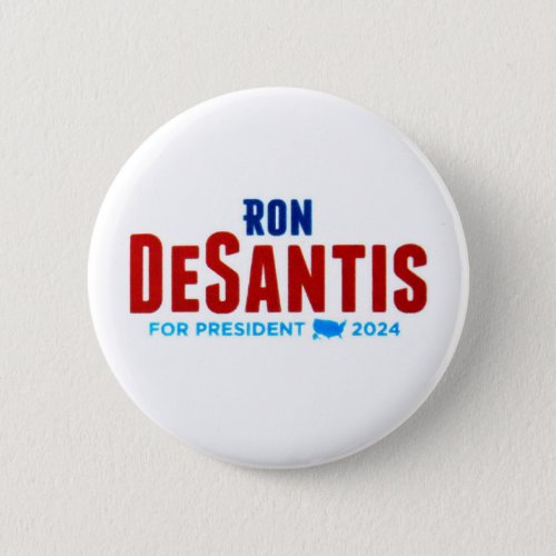 Ron DeSantis for President 2024 Button