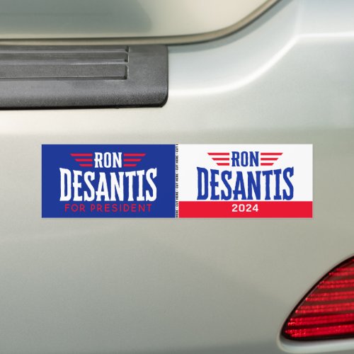 Ron DeSantis for President 2024 _ Campaign bogo Bumper Sticker