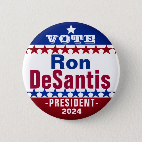 Ron DeSantis for President 2024 Campaign Button