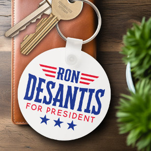 Ron DeSantis for President 2024  - Campaign Keychain