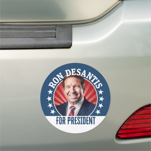 Ron DeSantis for President 2024 _ Campaign Photo Car Magnet