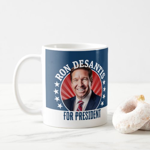 Ron DeSantis for President 2024 _ Campaign Photo Coffee Mug