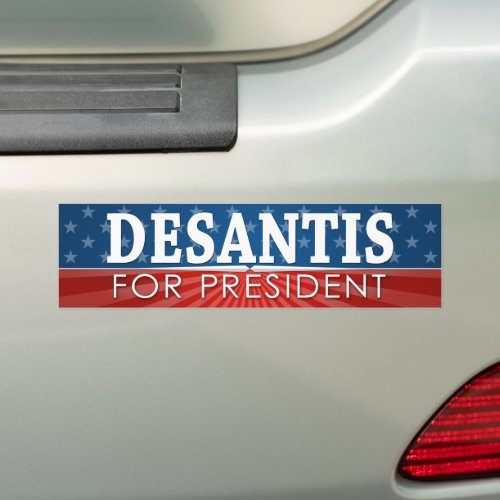 Ron DeSantis for President 2024 _Campaign stars Bumper Sticker