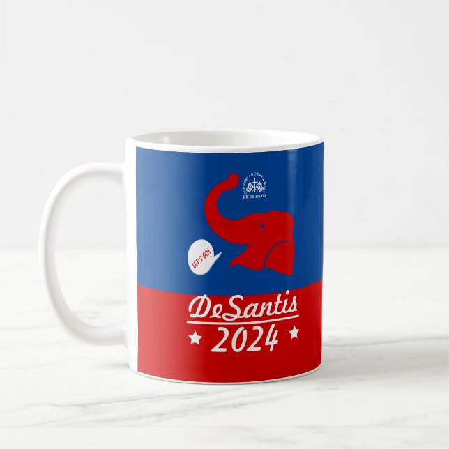 Ron DeSantis For President 2024 Coffee Mug (Left)