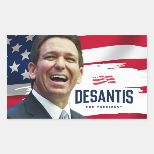 Ron DeSantis for President 2024 Rectangular Sticker