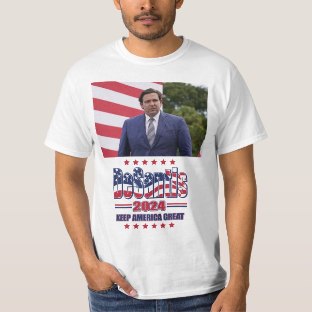 Ron deSantis for President 2024 T-Shirt (Front)