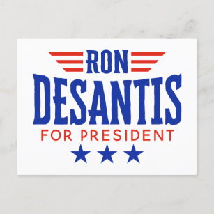 Ron DeSantis for President - Campaign Postcard