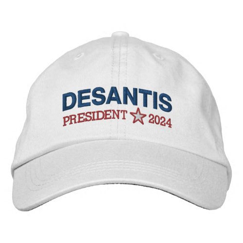 Ron Desantis _ President 2024 Embroidered Baseball Cap