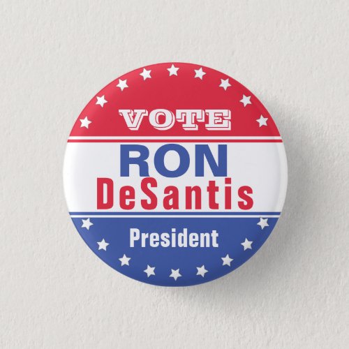 Ron DeSantis Template for Elections Button