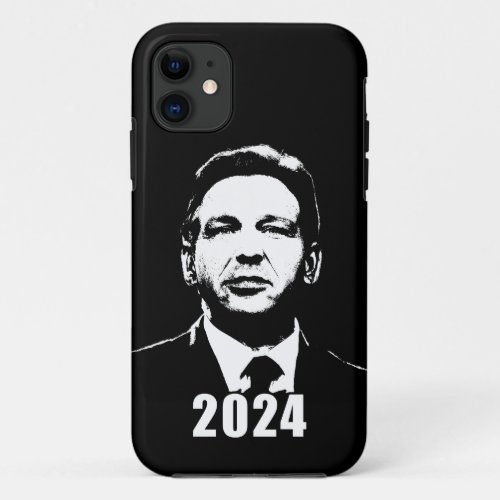 Ron DeSavage DeSantis Florida 2024 Presidency USA iPhone 11 Case