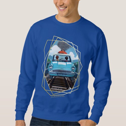 Ron  HARRY POTTER in Flying Car to HOGWARTS Sweatshirt