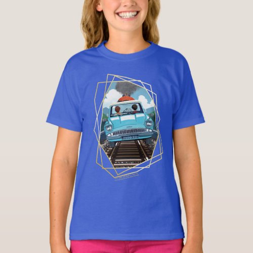 Ron  HARRY POTTER in Flying Car to HOGWARTS T_Shirt