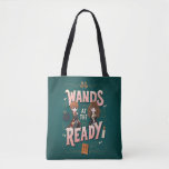 Ron &amp; Hermione Wands at the Ready Tote Bag