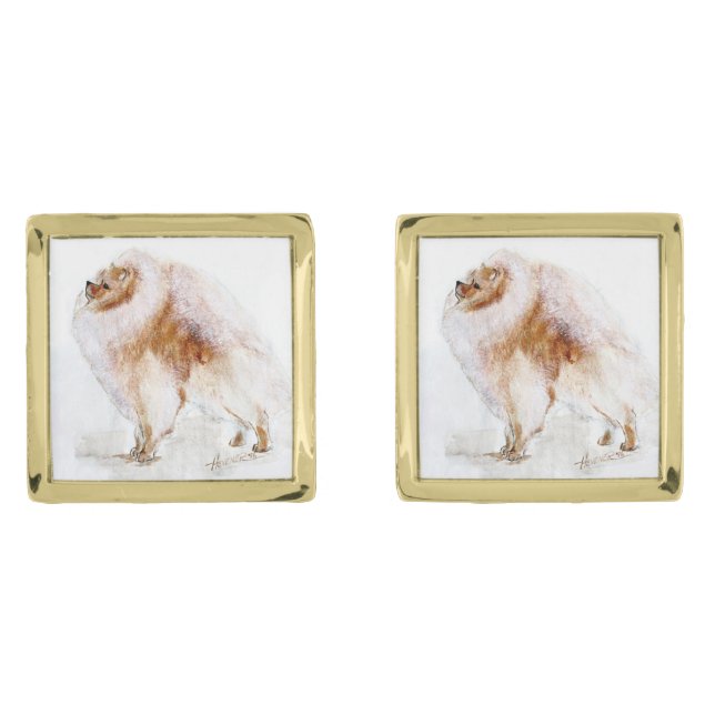 Ron Hevener Cufflinks (Front)