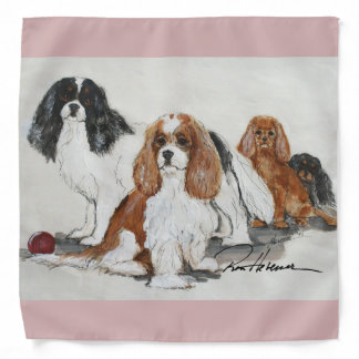 Ron Hevener Dog Glamour Scarf Bandana