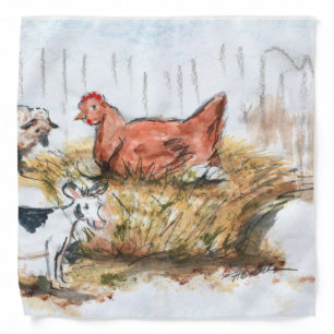 Ron Hevener Farm Life Bandana