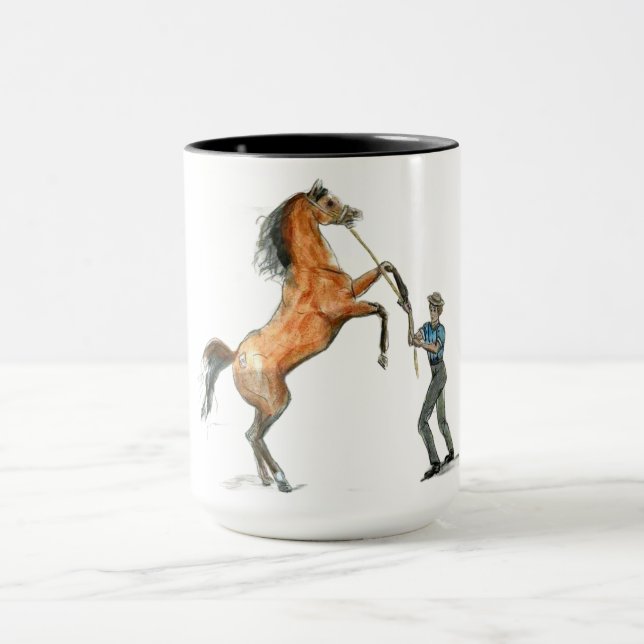 Ron Hevener "Fate of the Stallion" Mug (Center)