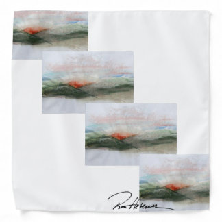 Ron Hevener Glamour Scarf "A Day Well Lived" Banda Bandana