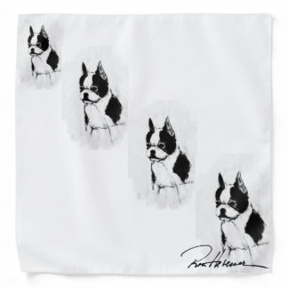 Ron Hevener Glamour Scarf "So Boston!" Bandana
