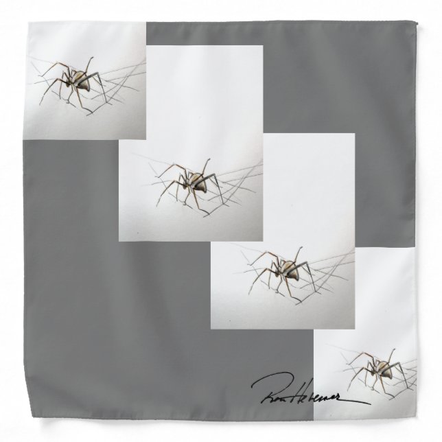 Ron Hevener Glamour Scarf "Touch Me If You Dare" B Bandana (Front)