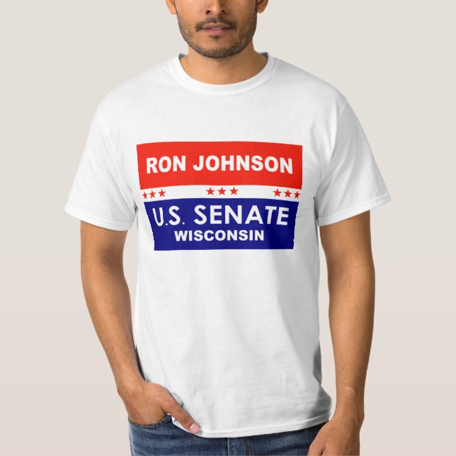 Ron Johnson US Senate Wisconsin 2022 T-Shirt (Front)
