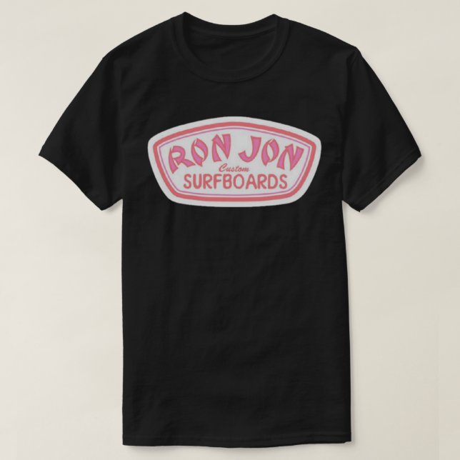 Ron Jon Logo Sticker T-Shirt (Design Front)