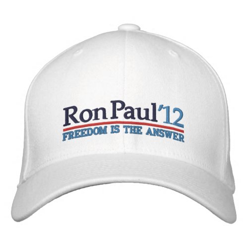 Ron Paul 12 Campaign style Hat