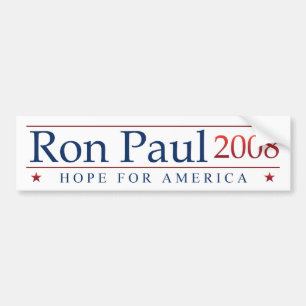 Ron Paul 2008 bumper sticker