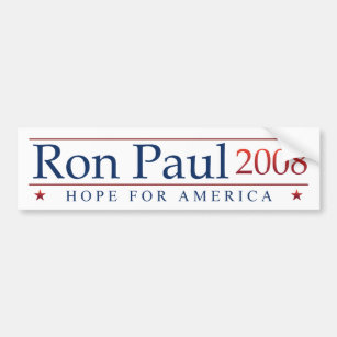 Ron Paul 2008 bumper sticker