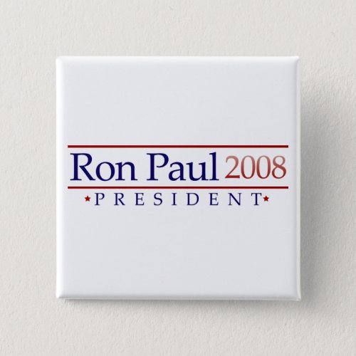 Ron Paul 2008 Presidential Button
