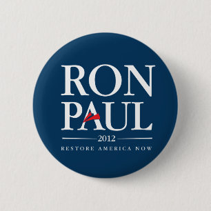 Ron Paul 2012 (Blue) Pinback Button