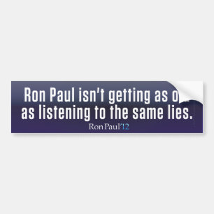 Ron Paul 2012 Bumper Sticker