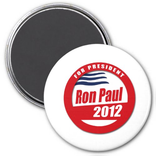 Ron Paul 2012 button Magnet