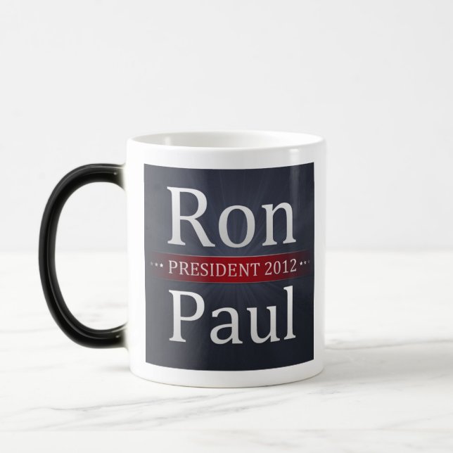 Ron Paul 2012 Campaign Coffee/Tea Cup (Left)