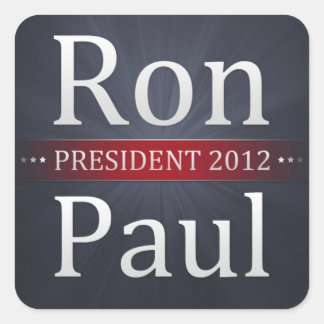Ron Paul 2012 Campaign Sticker
