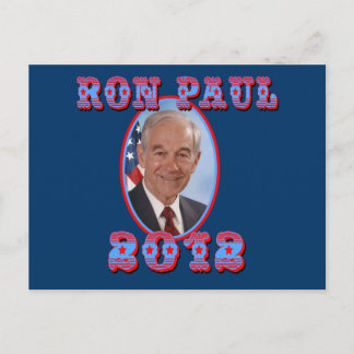 Ron Paul 2012 for President USA Postcard