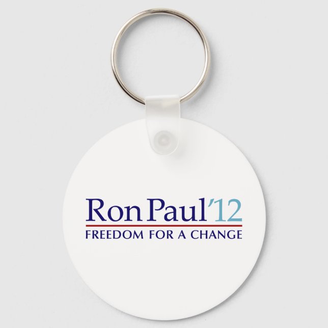 Ron Paul 2012 Keychain (Front)