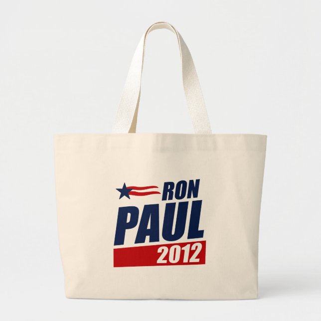 RON PAUL 2012 LARGE TOTE BAG (Front)