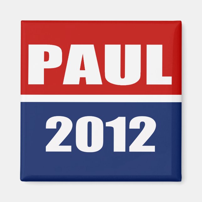 RON PAUL 2012 MAGNET (Front)