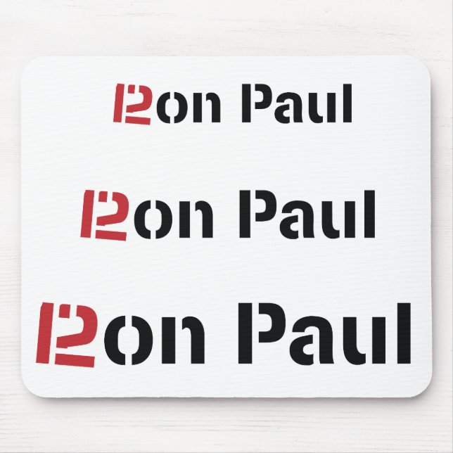 Ron Paul 2012 Mousepad (Front)