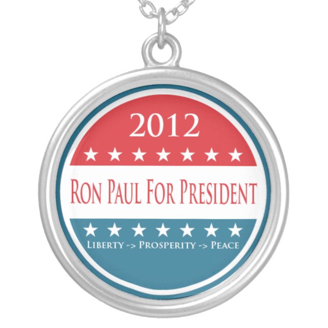 Ron Paul 2012 Necklace (Front)