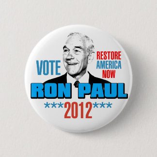 Ron Paul 2012 Pinback Button