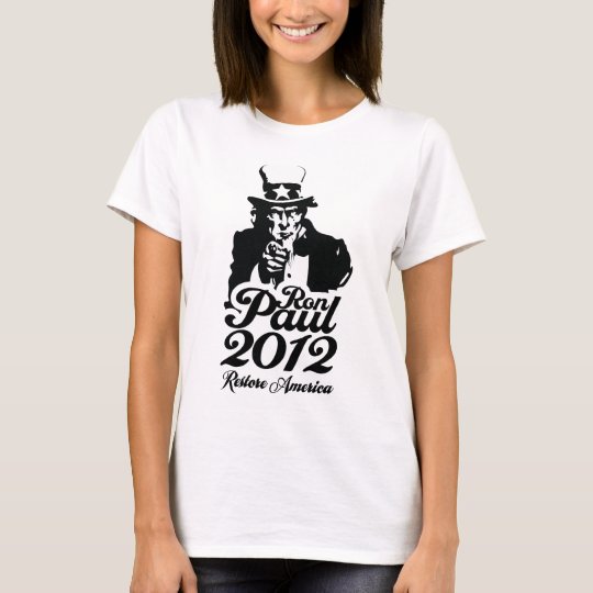 Ron Paul 2012 Restore America T-Shirt