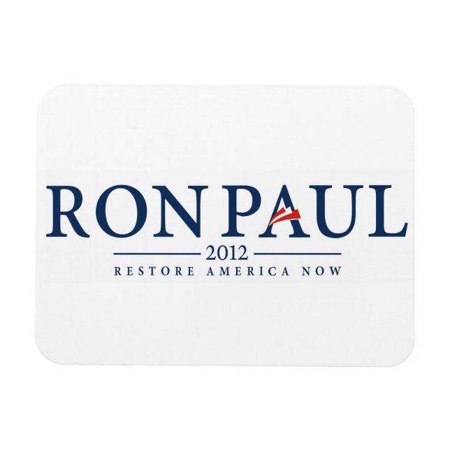ron paul 2012 usa president election logo politics magnet (Horizontal)