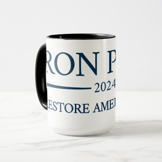 Ron Paul 2024 Mug (Front Left)