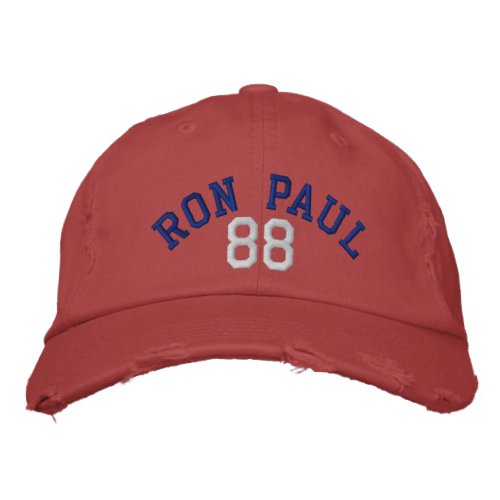 RON PAUL 88 VINTAGE Distressed Chino Twill Cap