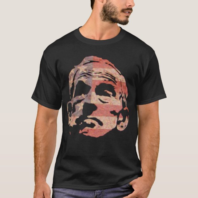 Ron Paul and the Flag T-Shirt (Front)