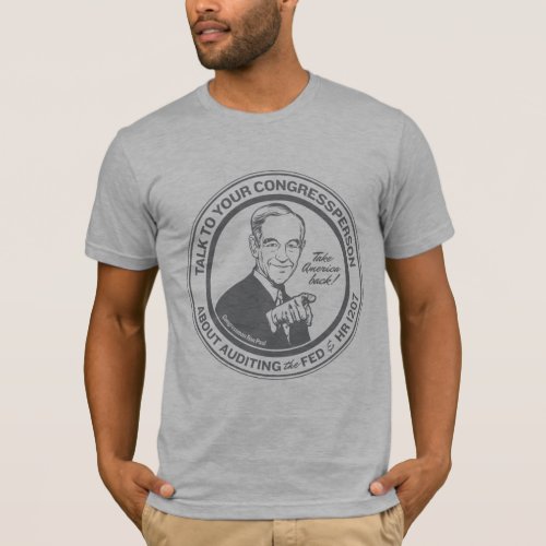 Ron Paul Audit the Federal Reserve T_Shirt