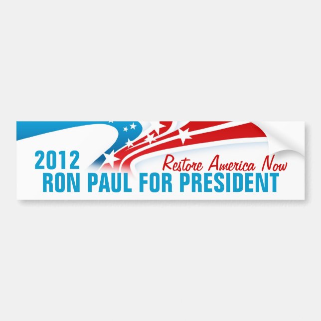 Ron Paul Bumper Sticker (Front)